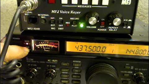 MFJ 434B voice keyer