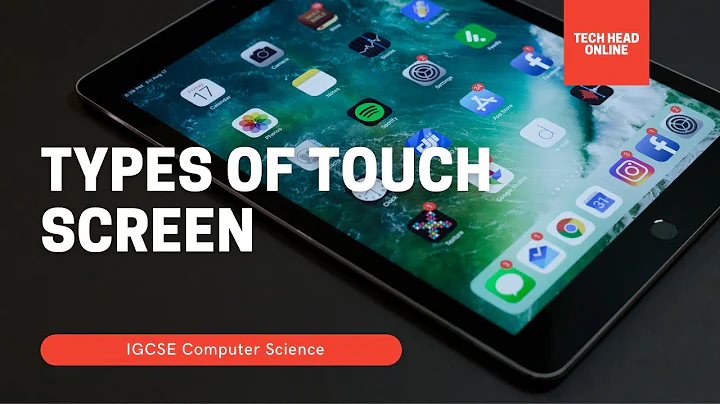 Types of  Touch Screen | IGCSE Computer Science