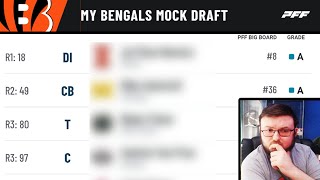 BENGALS FAN PREDICTS WHO THE CINCINNATI BENGALS WILL DRAFT IN 2024!!| IT'S MOCK DRAFT MONDAY EP.19!!
