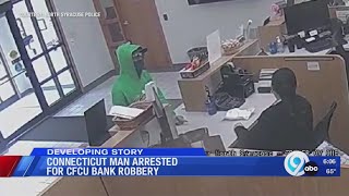 Connecticut man arrested for North Syracuse bank robbery