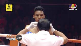 Sok Thy (Cam) Vs Krokpetch (Thai) Kun Khmer Vs Muay Thai