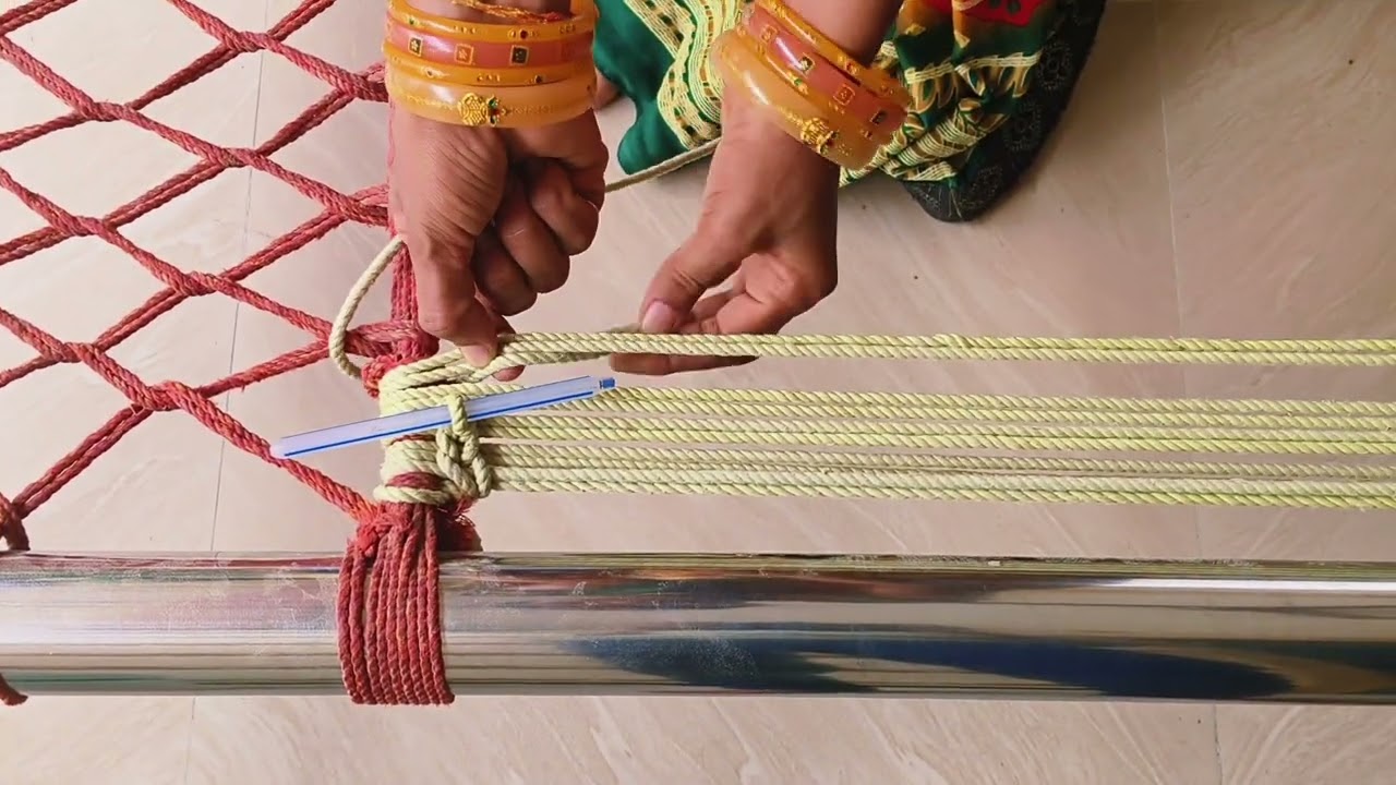 Charpai me Tana Kaise Banaye. Charpai ki shuruaat kaise kare. ताना बनाने का प्रोसेस।charpai Design