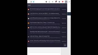 Firefox addon for searching through bookmarks/history using smart fuzzy algorithms