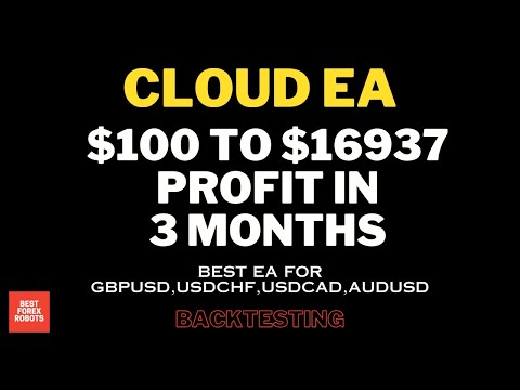 Cloud EA MT4 Forex Robot $100 To $16937 Profit In 3 Months | Best forex robots
