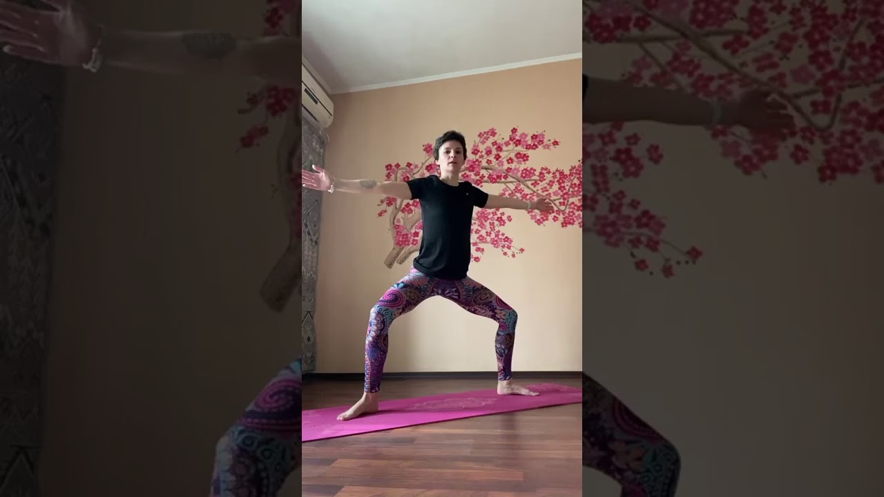 Йога 4️⃣ ШИРОКИЙ УГОЛ. Студия танца Rakassa, тренер Борисовская Елена