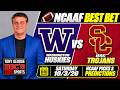 Free Football Pick Washington Huskies vs USC Trojans Prediction, 10/3/2026 College Football