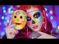 Макияж на Хэллоуин Цветная Черепушка | Halloween makeup tutorial Colorful Skull | by TaVi.Makeup