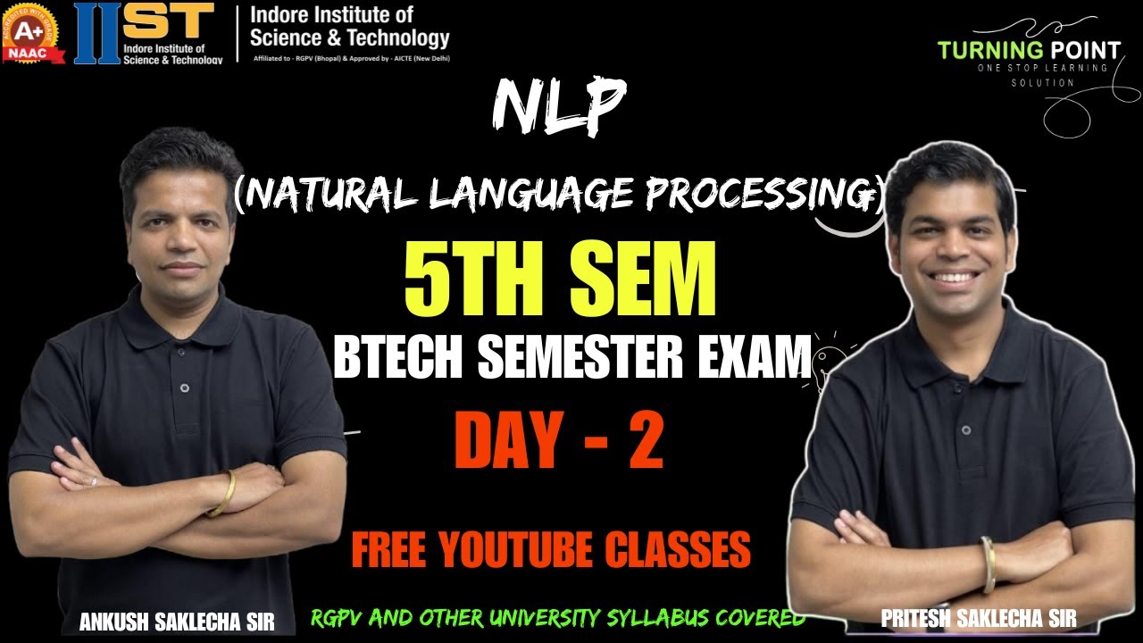 DAY 2 | NLP | Natural Language Processing | RGPV and other University | Ankush Saklecha
