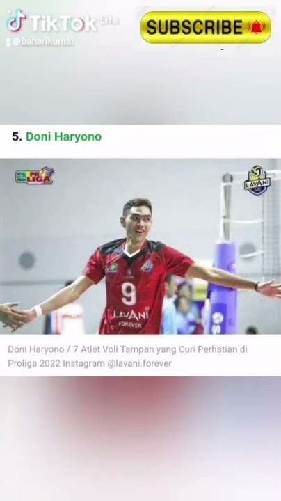 7 Atlet Volly Tampan yang curi perhatian di Proliga 2022,Tozaki Takahiro jadi rebutan! #shorts