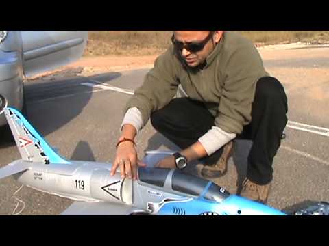 RC L-39 Albatross EDF Jet Maiden with bad CG