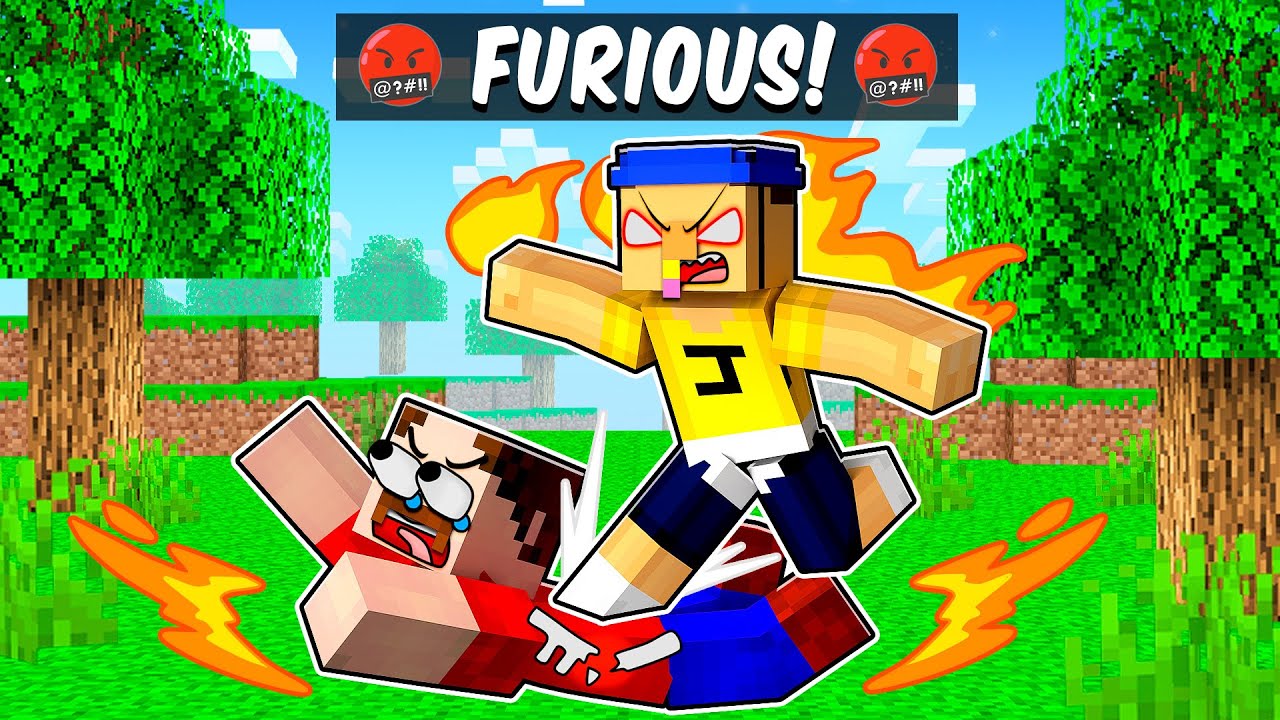 Jeffy Is FURIOUS in Minecraft!