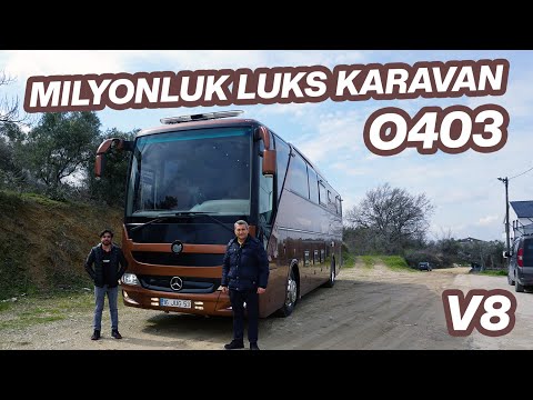 Gördüğünüz Tüm Otobüs Karavanları Unutun ! | Milyonluk Lüks; O403