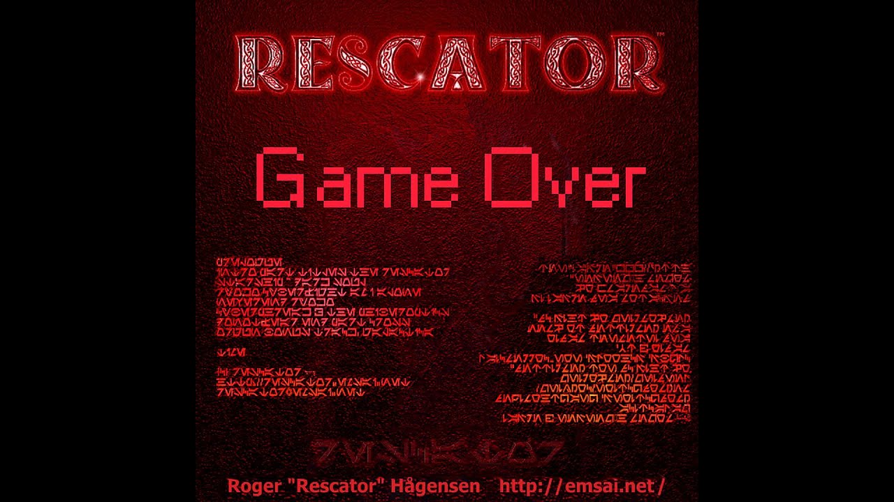 Watch Rescator - Game Over - 03 - Vision (1996) on YouTube Watch Rescator - Game Over - 03 - Vision (1996) on YouTube