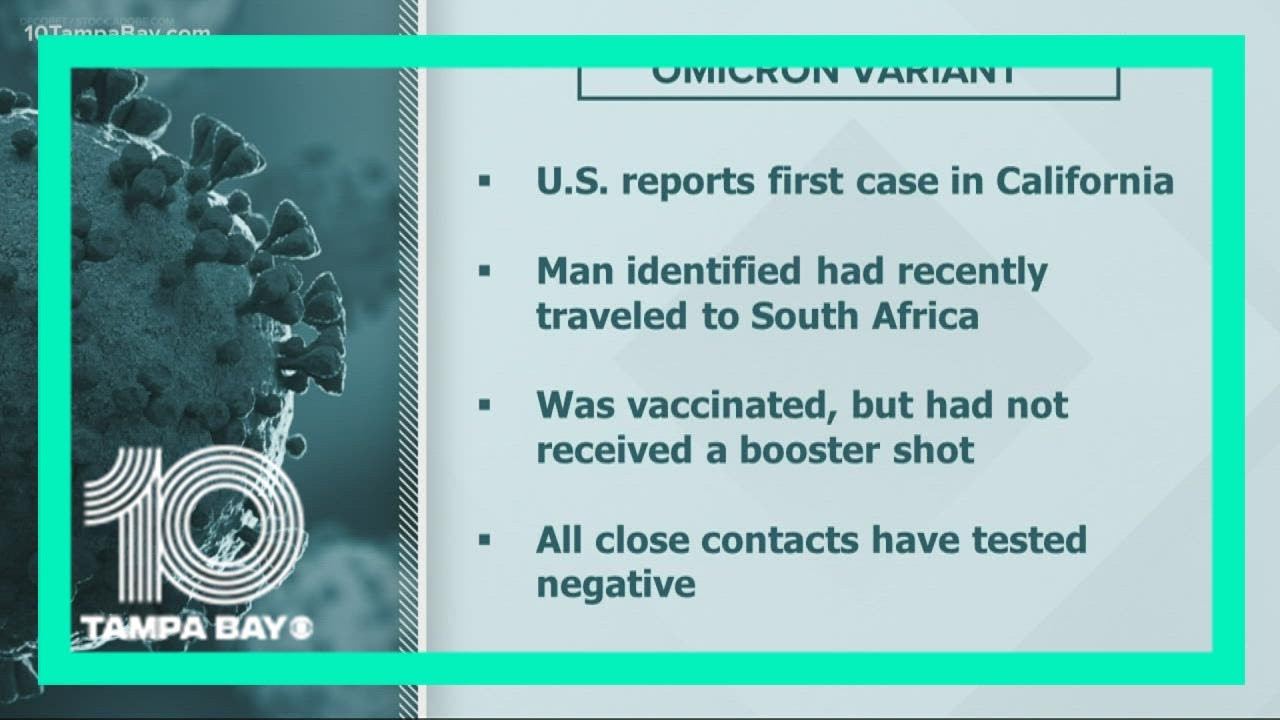 What we know about 1st case of omicron variant in the US - YouTube