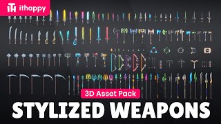 Ultimate Stylized Weapons - 3D Asset Pack for Games
