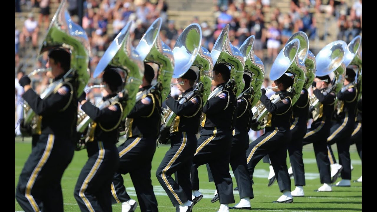 Purdue "AllAmerican" Marching Band Pregame Show (Sousaphone/Purdoobah