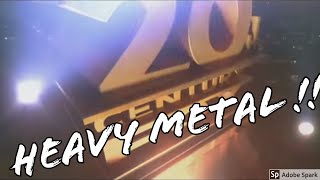 20th Century Fox Heavy Metal Intro Electric guitar