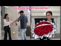 ASKING HER TO BE MY VALENTINES…