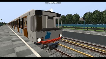 Metro simulator beta SG2 Coming soon Logo STIB-MIVB