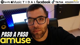 Como Subir Tu Musica a AMUSE Paso a Paso 2021 - Spotify, Apple Music, Shazam, TikTok, Content ID etc screenshot 2