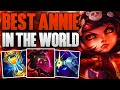 Rank 1 annie in the world full mid gameplay  challenger annie mid  patch 146 s14