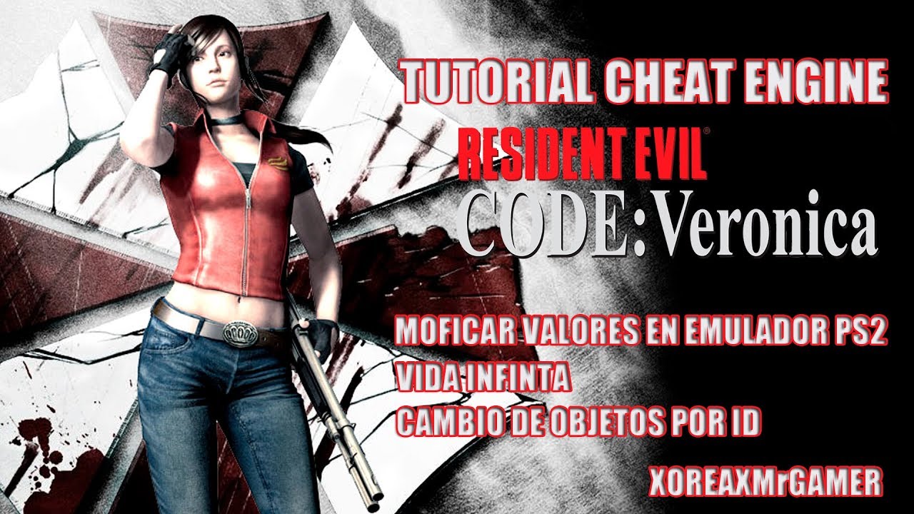 Resident Evil Code Veronica Cheats Playstation 2 Tutorial Cheat Engine - Resident Evil Code Veronica X Ps2 - YouTube