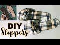 DIY SLIPPERS: How to Make Slippers Using Scrap Fabric & Damaged Flip Flops (Easy & No Sew) ♥️ Angel