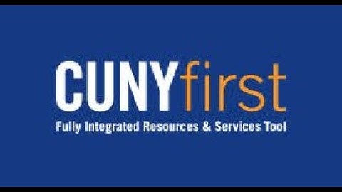 CUNY FIRST - Schedule Builder