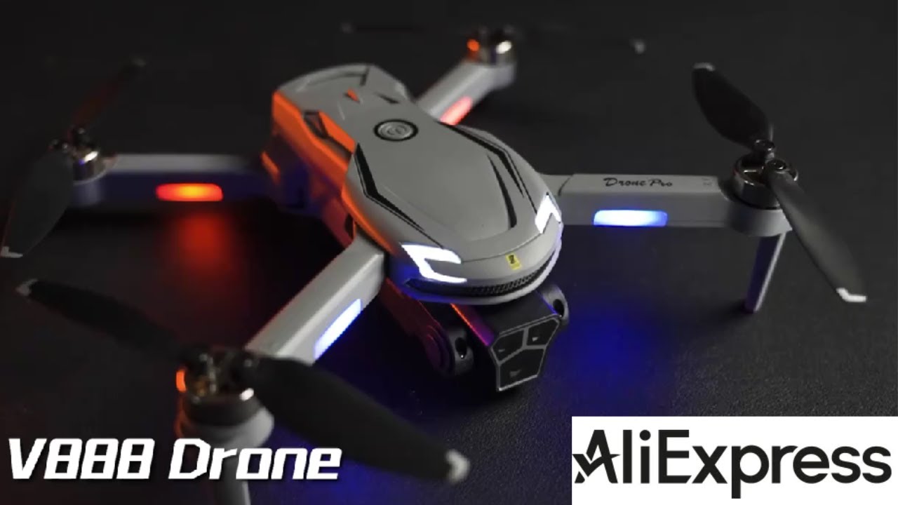 bo oi me co ve khong Xiaomi V888 8K Drone on AliExpress – Triple Camera, Obstacle Avoidance & Optical Flow