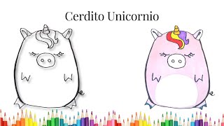Como Dibujar un Cerdo Unicornio