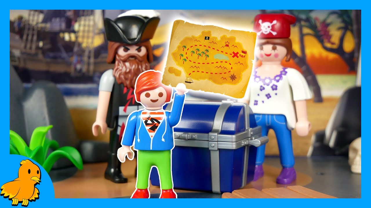 Playmobil Film Deutsch: Julian auf der Pirateninsel | Familie Vogel