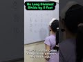 Divide by 5 Trick | Student Solving on Board | Easy Division Method