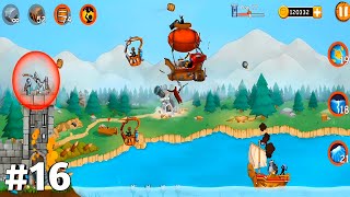 Catapult Stickman Pirates: The Ultimate Battle Day 77 | RK Game Walah screenshot 3