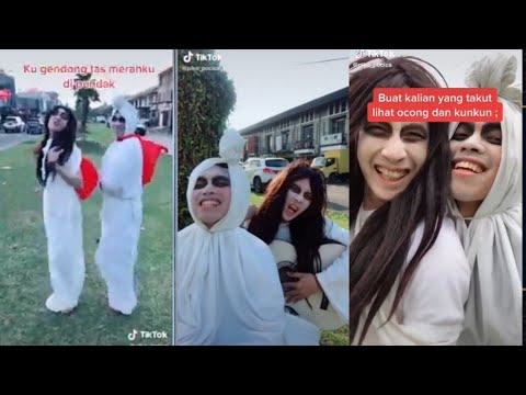 tik tok pocong dan kuntilanak yang bikin gokil