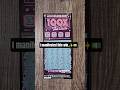 Day 7: CA Lottery Scratchers $20 100X The Cash #calottery #scratchers #camscratchers
