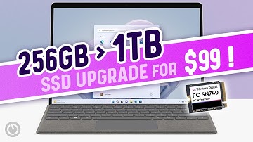 GOEDKOPE SSD-UPGRADE! - 1 TB toevoegen aan een Surface Pro 9