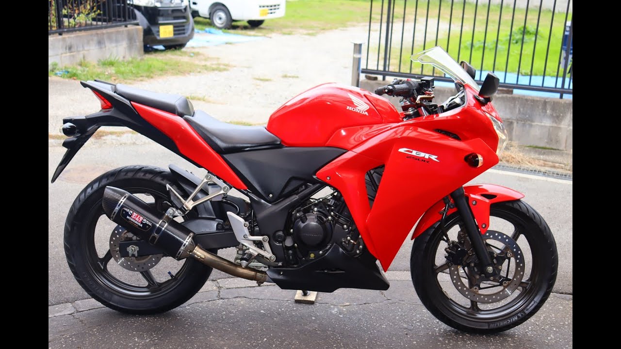 ☆CBR250R・HONDAの王道スポーツバイク☆ヨシムラマフラーでカスタム☆色々整備で快調ですよ☆250ccスポーツ☆ HEPTA FORCE TSS レーシングサイクロン | ヨシムラジャパン