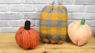Easy Pumpkin Sewing Tutorial