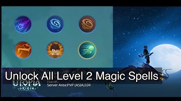 Utopia Origin | Unlock All Level 2 Magic Power