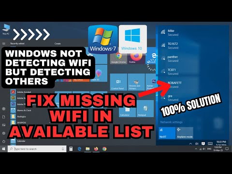 My phone is not showing any wifi networks
