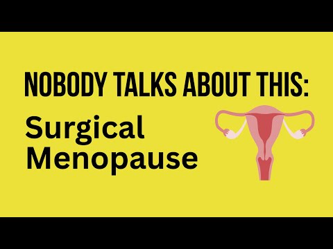 Surgical Menopause - A Personal Narrative