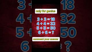 only for genius math quiz / math quiz question / puzzle question / puzzle || #mathquiz #iqtest