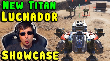 New LUCHADOR Showcase & Titan Weapon CINDER - War Robots Early Info WR