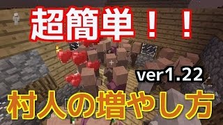 [PS3/WiiU対応]マイクラ/村人の増やし方 ver 1.22