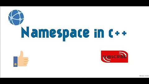 18 Namespace in C++