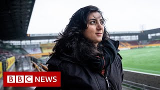 Ex-captain of Afghanistan's national women's football team given human rights award - BBC News