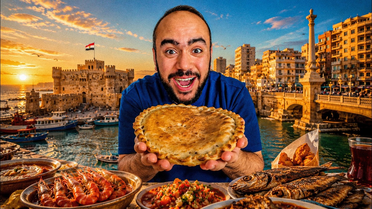 ⁣يوم اكل في اسكندرية 🌊 كاسكندراني 🍦 || ركبنا يخت  🛥️ في البحر 😱  ؟
