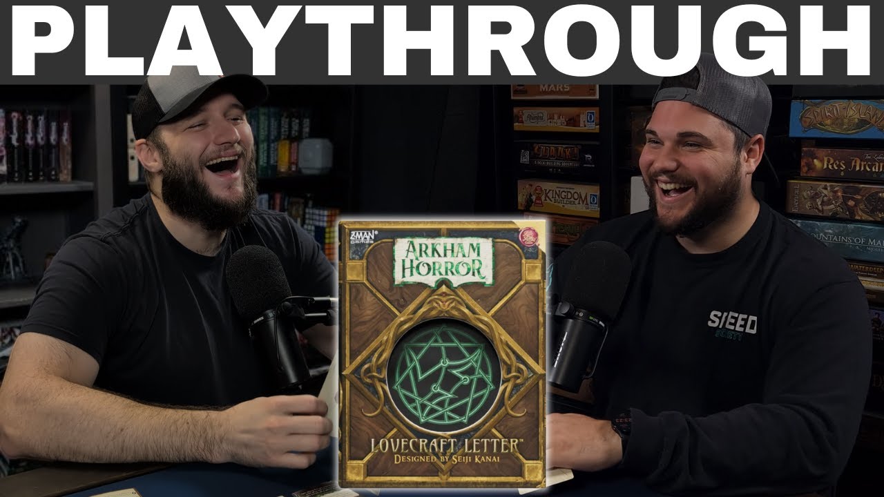 Arkham Horror: Lovecraft Letter Playthrough | Shadow of the Game