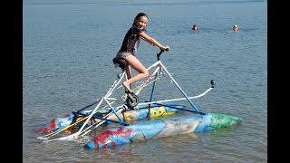 DIY Water Bike - Build and Maiden Voyage