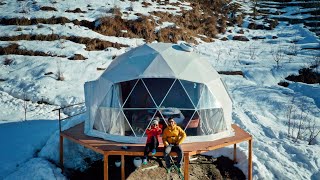 GlampEco - India's First Luxury Geodesic Dome Glamping Stay